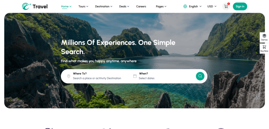 Travel & Tour Booking