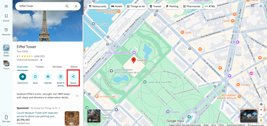 Find and Customise Your Location on Google Maps