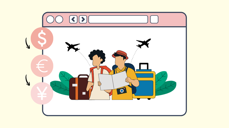 What is a Multi-Currency Travel Booking Website