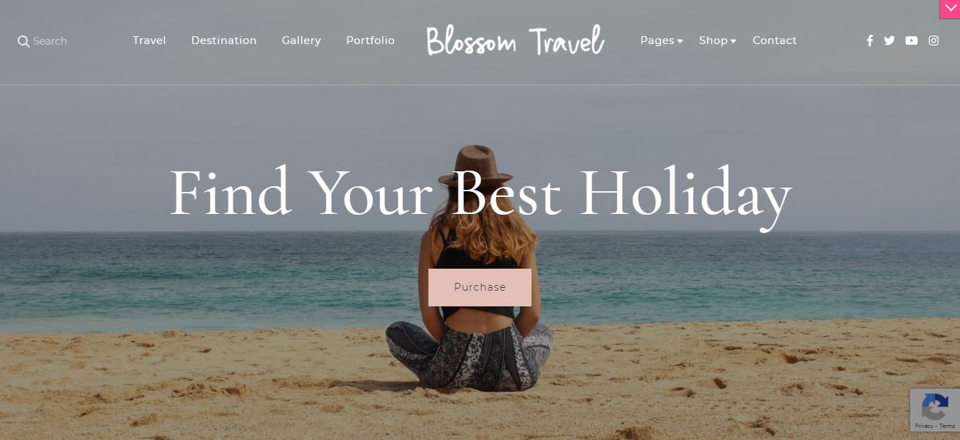 blossom travel wordpress theme