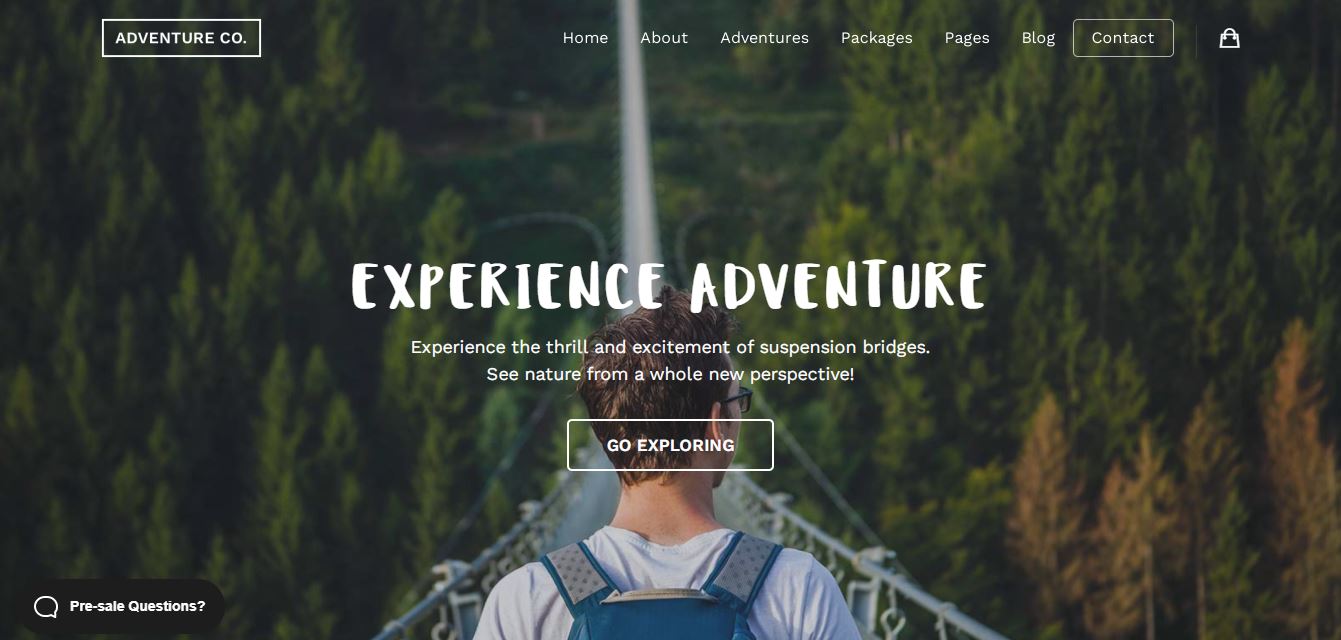 embark wordpress template for travel agency