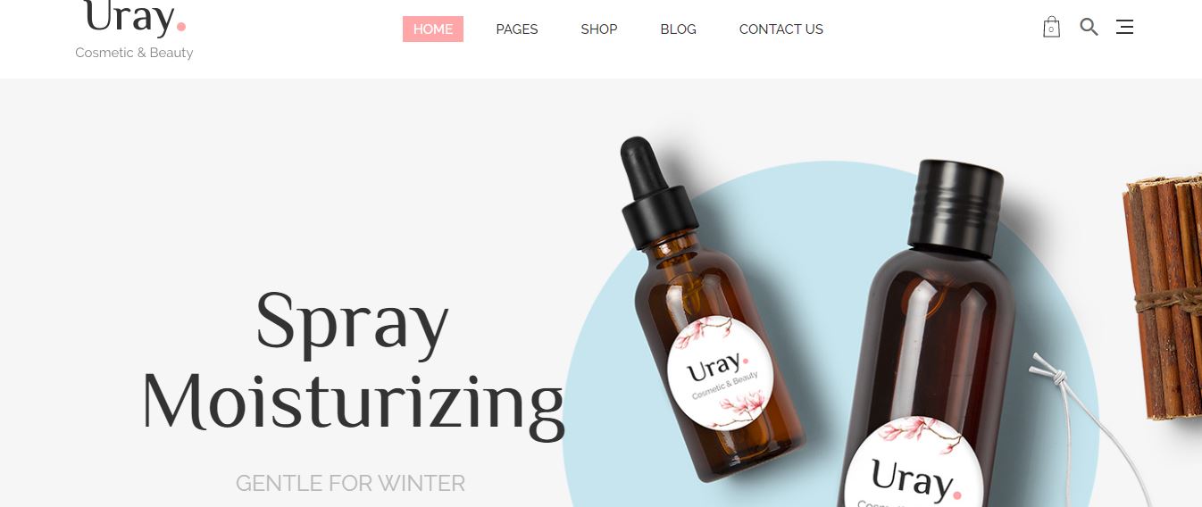 uray wordpress ecommerce theme