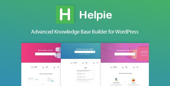 Weekly Deals: Get 20% OFF on Helpie WP Knowledgebase Plugin