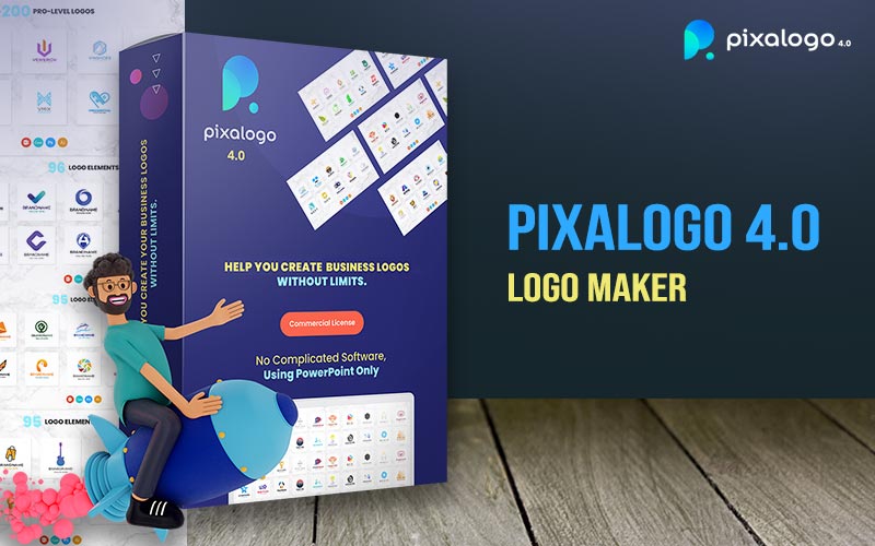 pixalogo logo design bundle