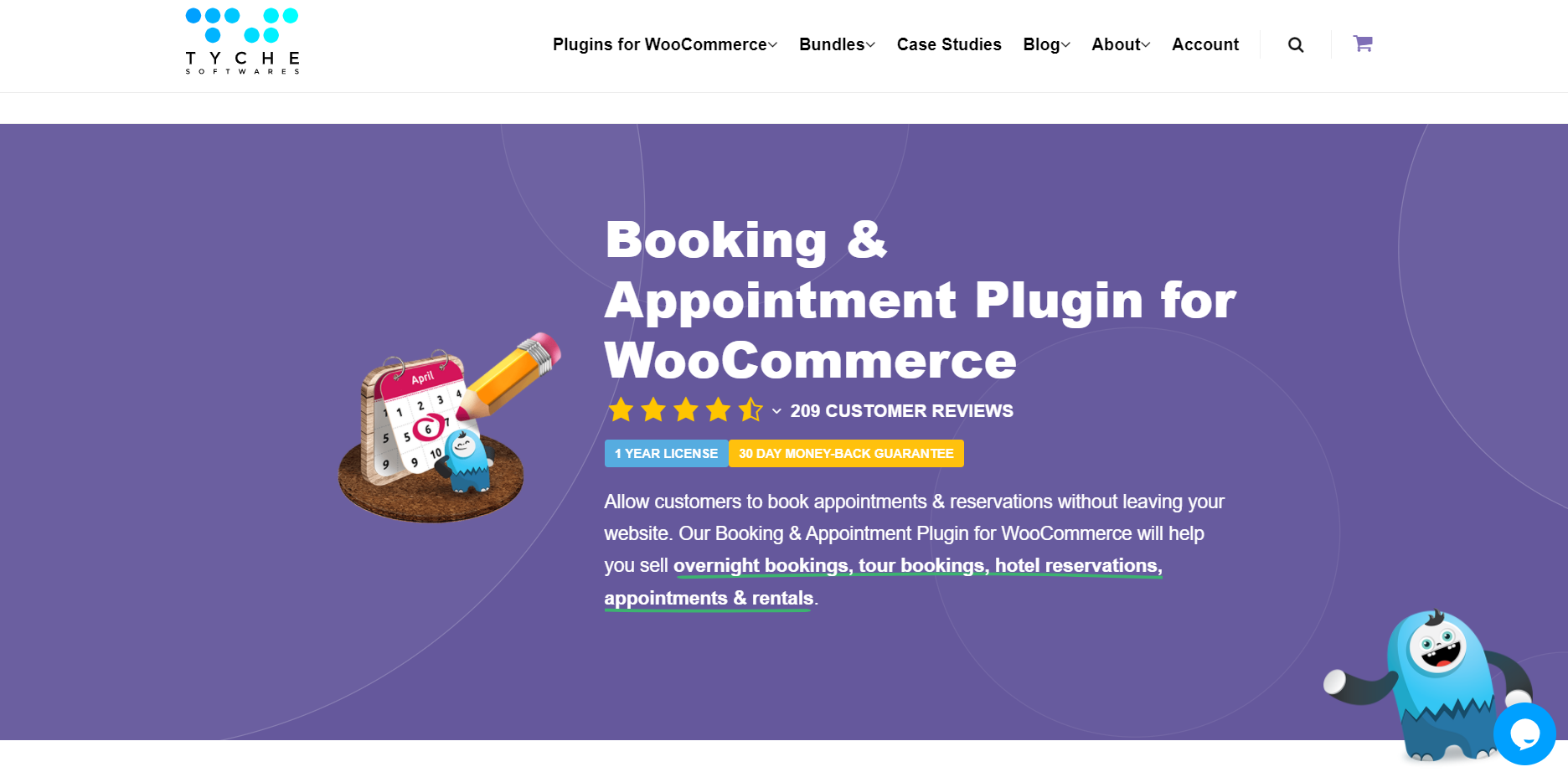 booking & appointment plugin to woocommerce