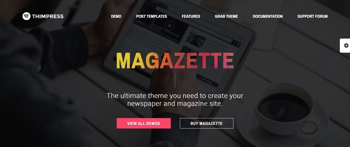 magazette wordpress theme for travel blog