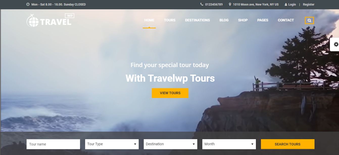 travel tour wordpress premium themes