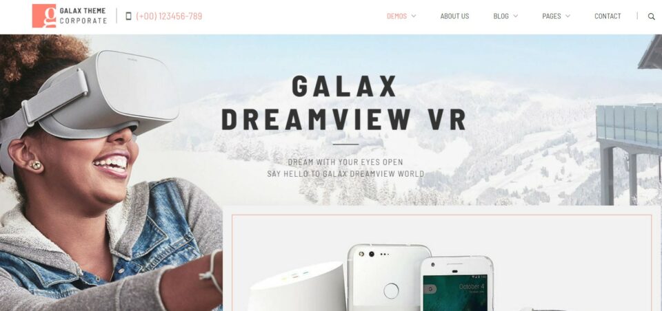 galax professional business wordpress themes