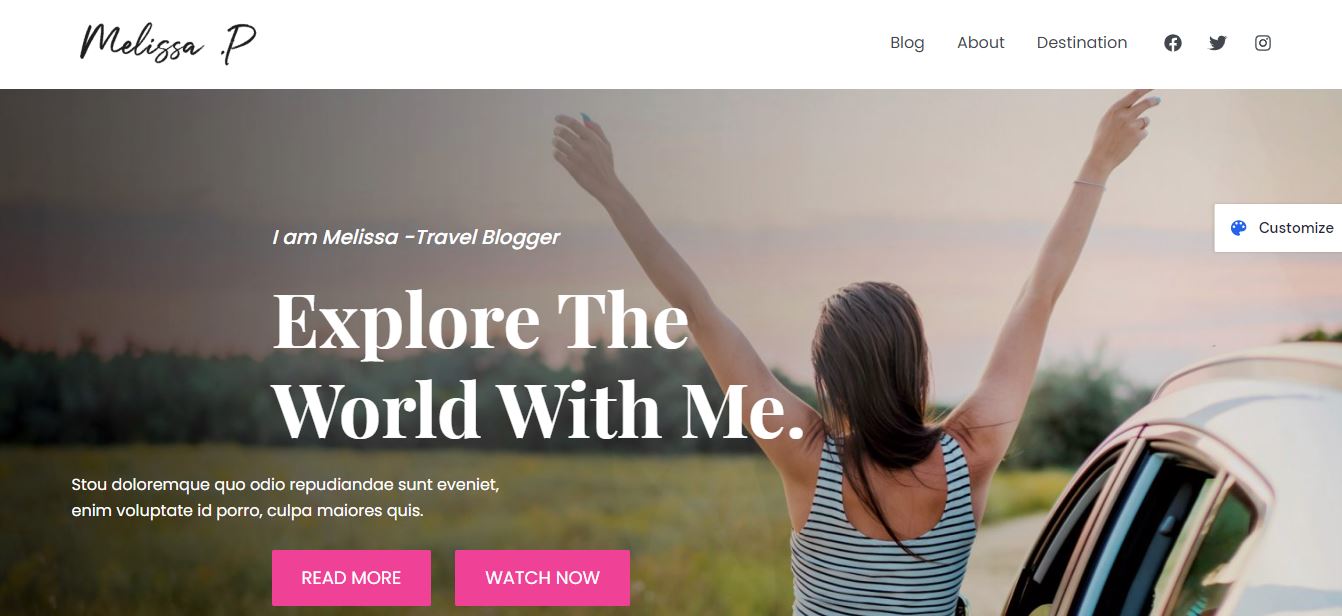 astra travel blog wordpress theme