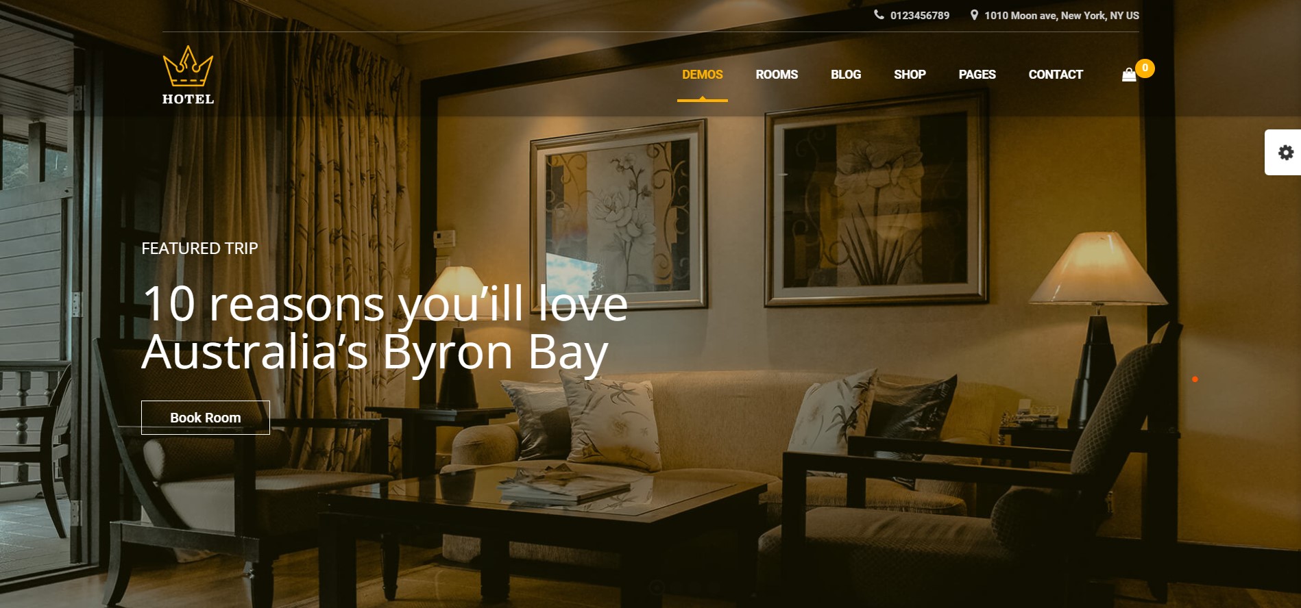 hotel booking wordpress theme 