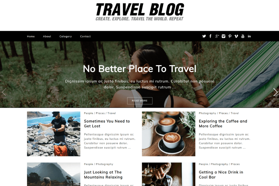 travel blog