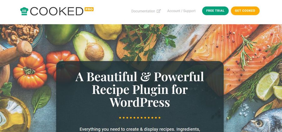 Cooked WordPress Recipe Plugin