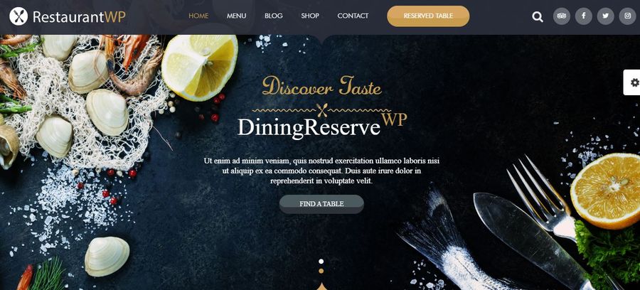 RestaurantWP Cafe Theme