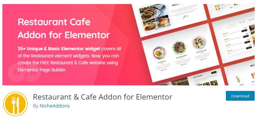 Restaurant & Cafe Addon for Elementor
By NicheAddons
