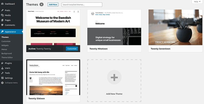 WordPress Free Themes Making Websites For Small Businesses