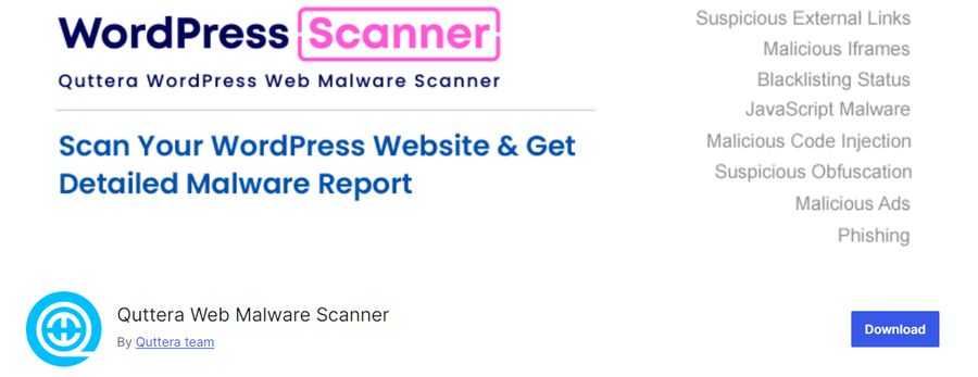 Quttera Web Malware Scanner