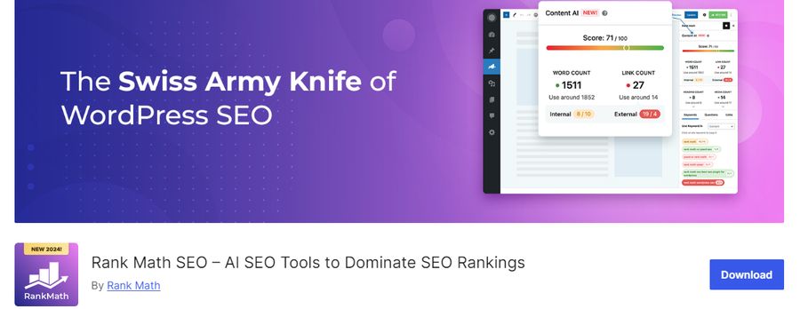 Rank Math SEO AI