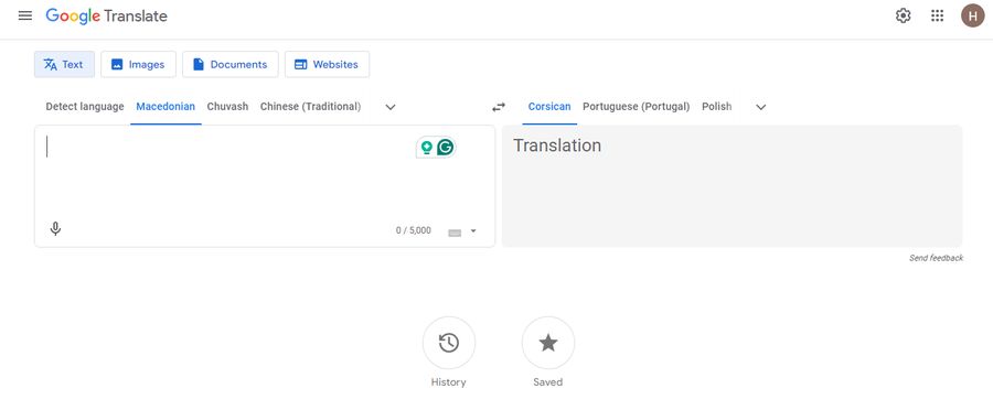 Google Translation