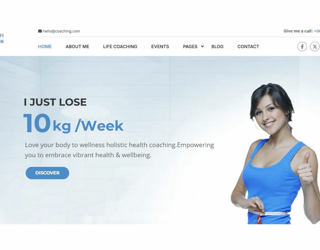 Coaching | Life & Business Coach WordPress Theme