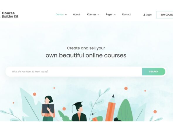 Course Builder - Online Course WordPress Theme