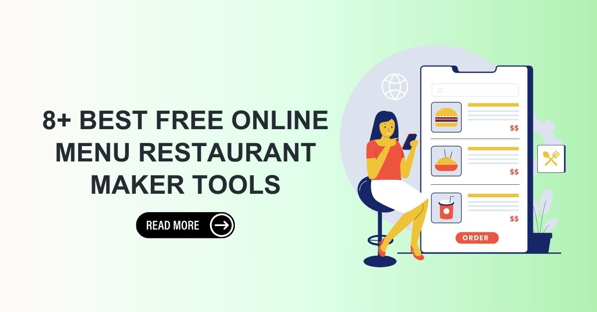 8+ Best Free Online Menu Restaurant Maker Tools