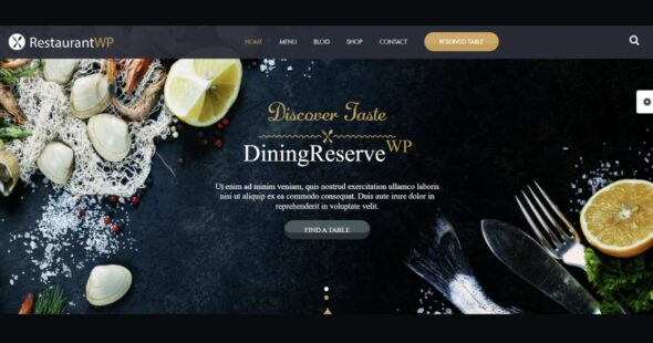 Restaurant WordPress Theme