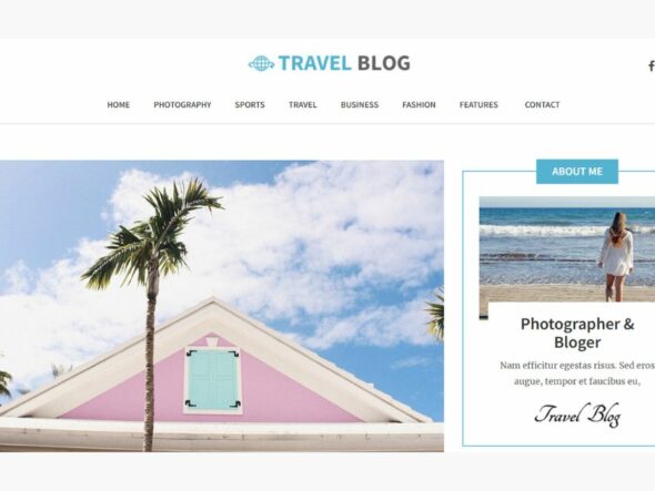 Travel Blog WordPress Theme