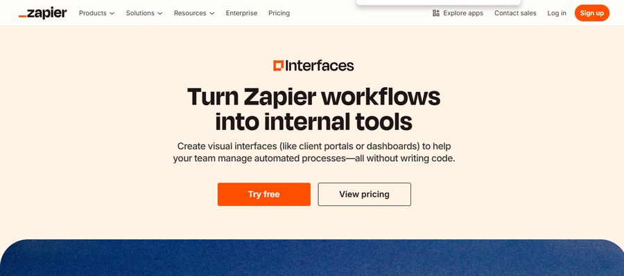 Zapier Interfaces