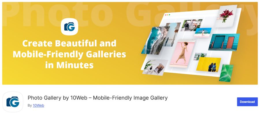Photo Gallery by 10Web – Mobile-Friendly Image Gallery