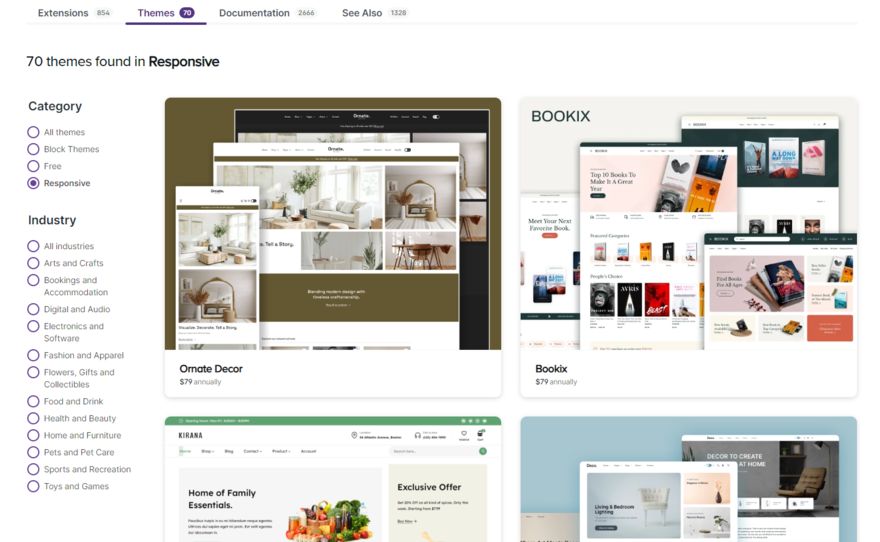 WooCommerce Themes