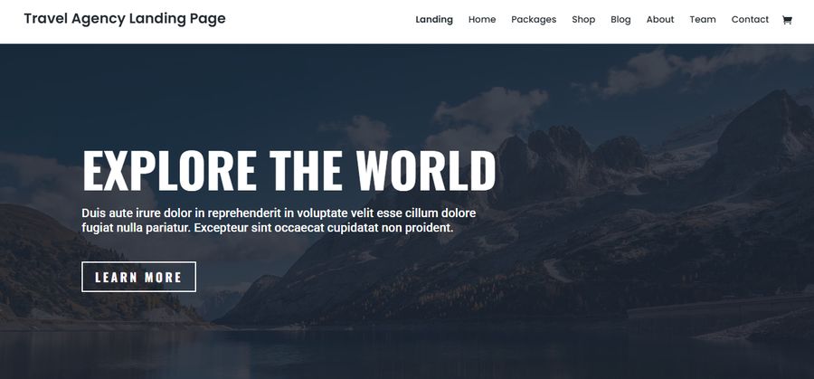 Divi Travel Agency