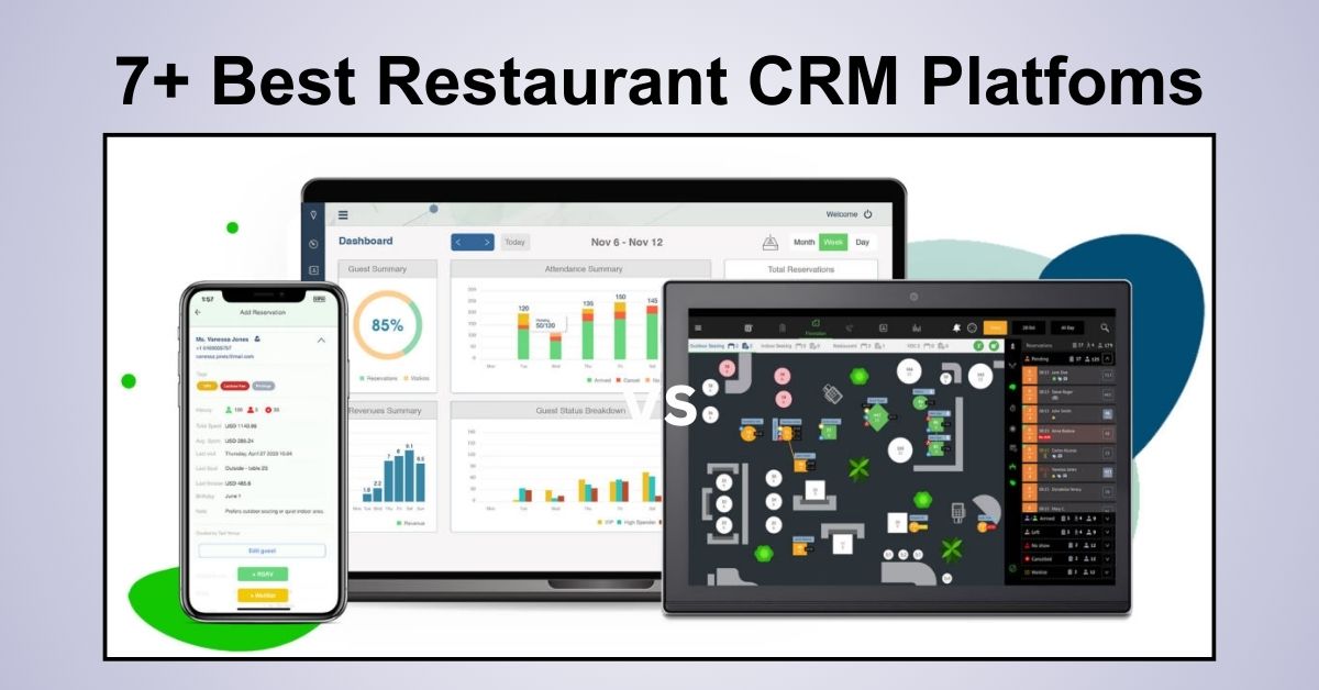 7+ Best Restaurant CRM Platforms to Boost Revenue