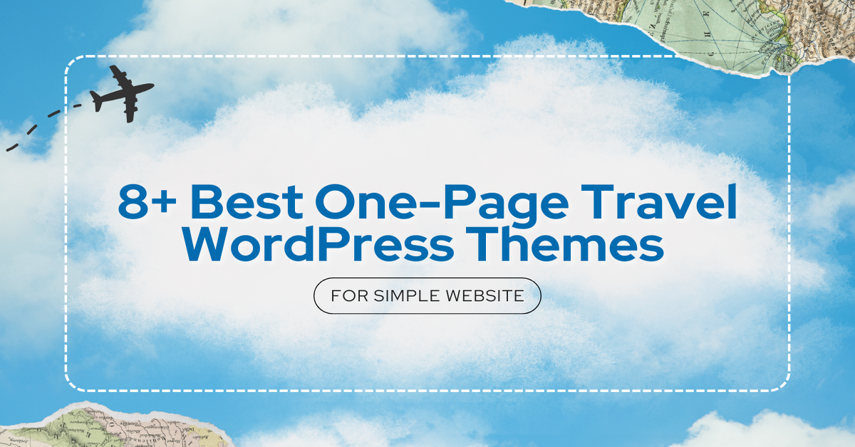 7+ Best One-Page Travel WordPress Themes for Simple Websites