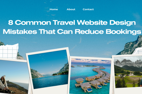 8 Common Travel Website Design Mistakes That Can Reduce Bookings