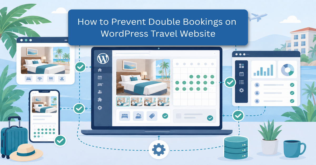 How to Prevent Double Bookings on WordPress Travel Website